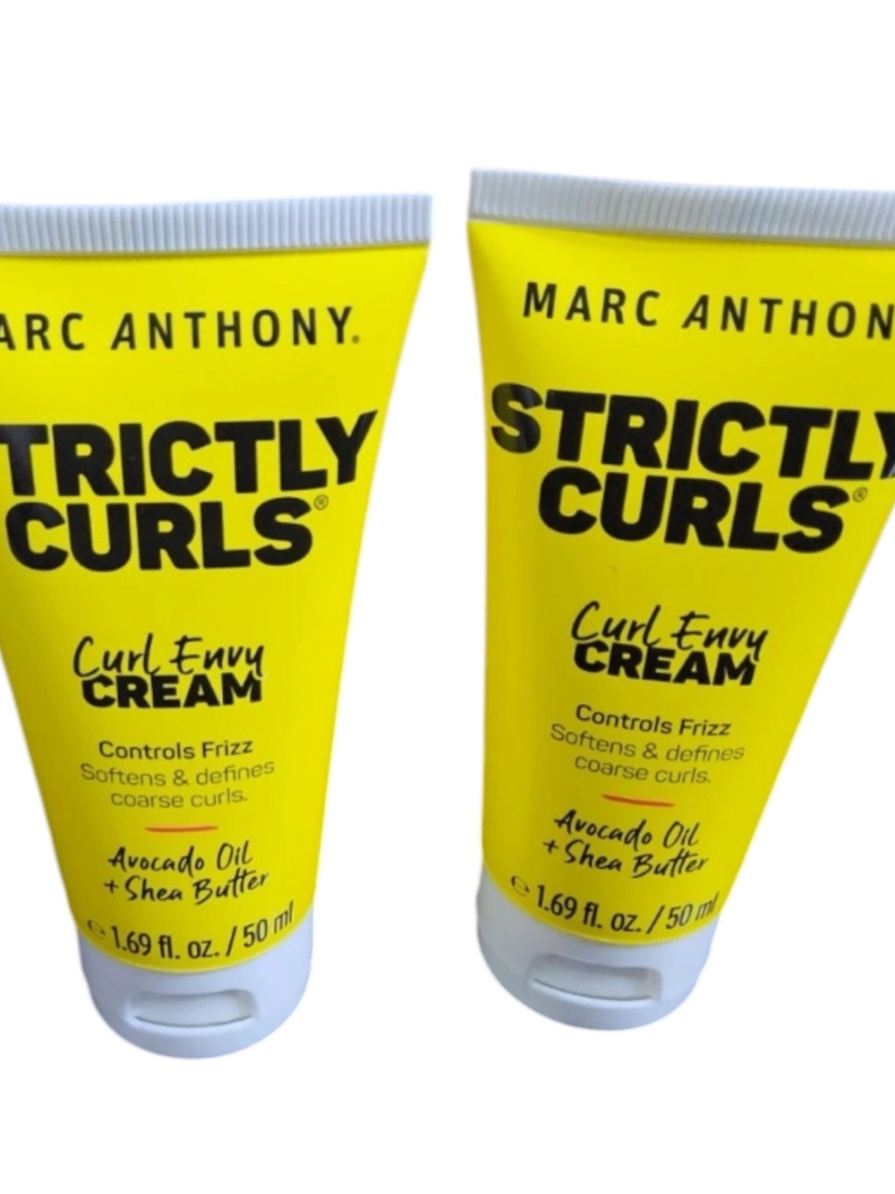 Marc Anthony Strictly Curls Curl Envy  Cream AntiFrizz 1.69 fl oz Pack of 2 New